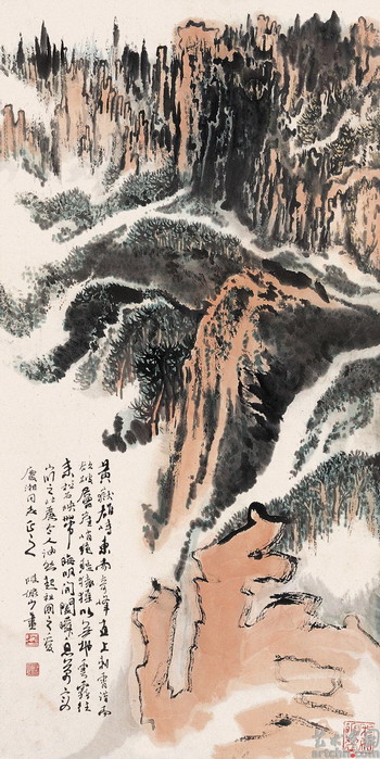 陆俨少_国画名家_枫雅斋
